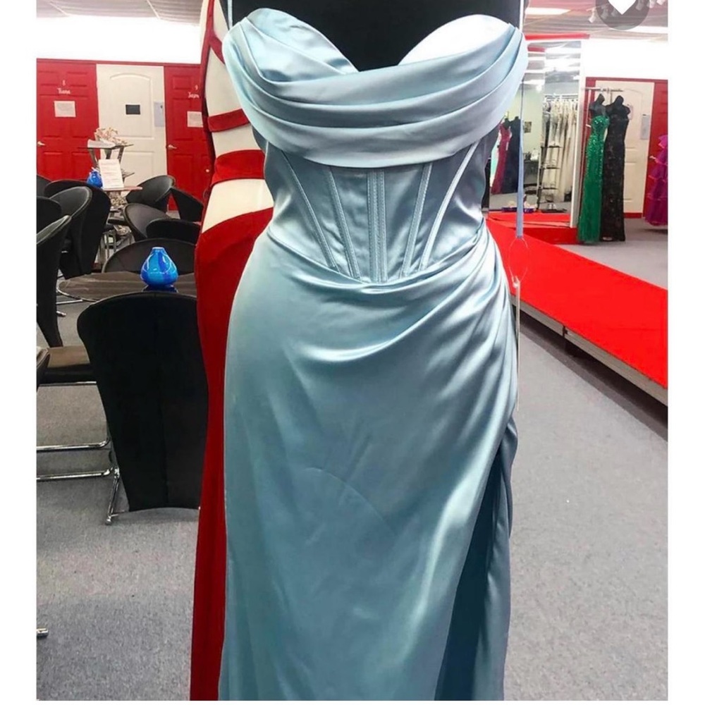 Light Blue Formal Dress